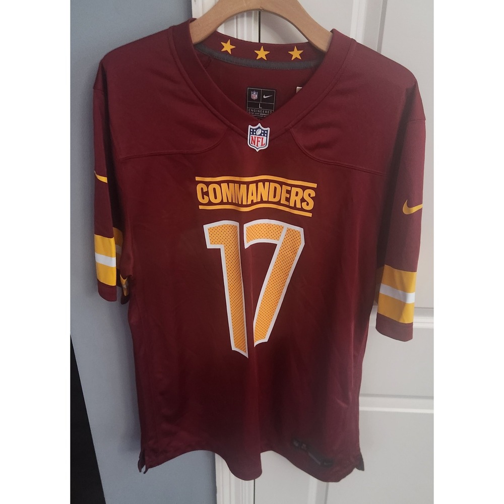 Nike Washington Commanders Terry McLaurin 17 Jersey Mens Large Burgundy NFL